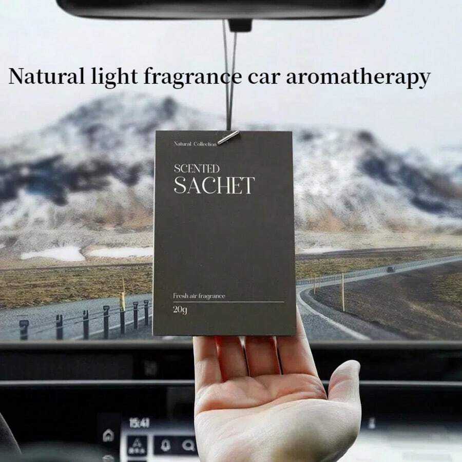 1 pièce Sac parfumé de luxe pour voiture, parfum de longue durée pour la maison, la chambre, les tiroirs, la salle de bain, décoration multi-scénarios et éliminateur d'odeurs