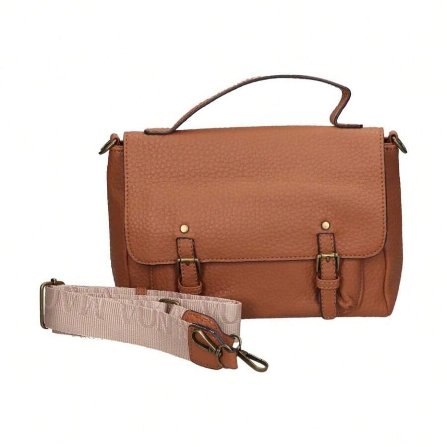 Sara Bags Damska torba typu tote – średni rozmiar – zapięcie na suwak i zatrzask – regulowany pasek na ramię – wiele przegródek – uniwersalna – elegancka – model SCZQ2500020899