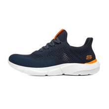 Navy Blue/orange