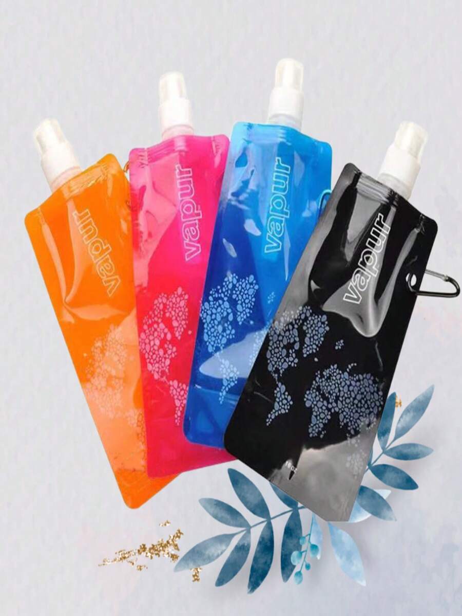 480ml Unisex Lightweight Collapsible Water Bottle, Portable Sports Bottle For Outdoor Activities, Hiking, Camping, Running, Travel, Gift