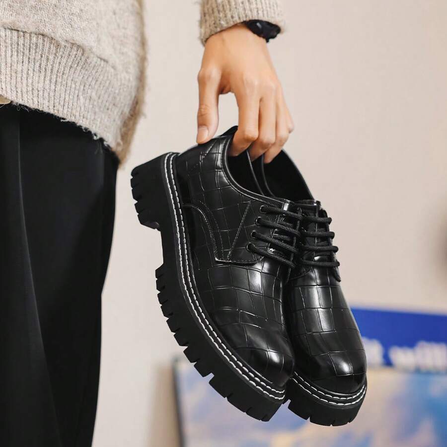 Men's Dress Loafer Shoes Loafers Men Lace Up Formal Business Casual Comfortable Shoes For Men