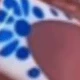 Blue and White