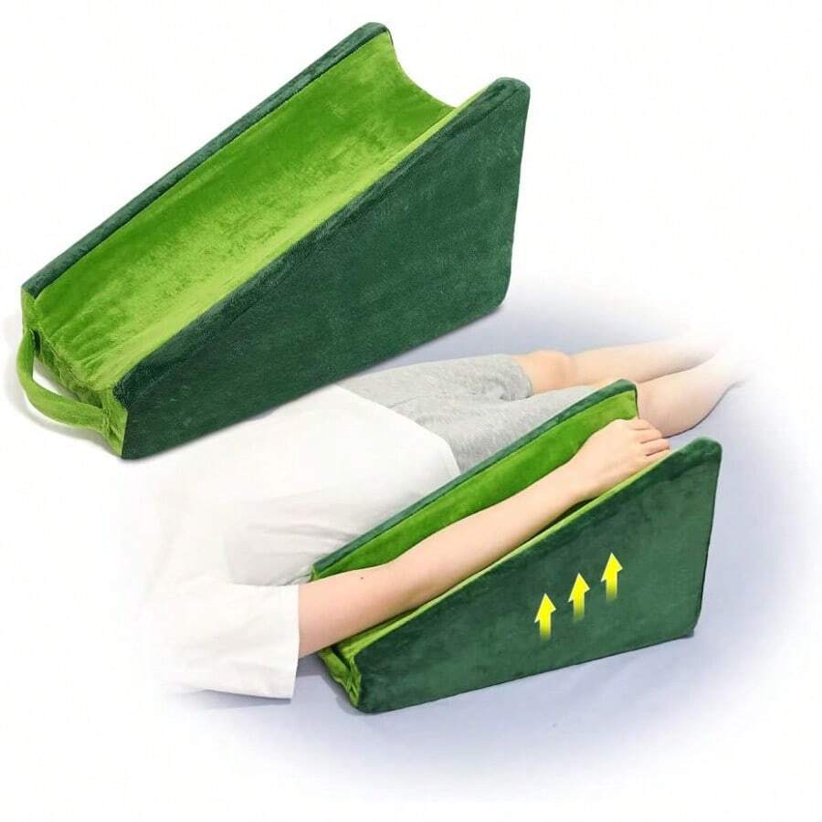 Zelen Arm Wedge Elevation Pillow Post Surgery Wrist Arm Tunnel Pillow Elevating Arm Support Elbow Pillow For Sleeping Adults Arm Rest Foam Medical Wedge Pillow Elevated Broken Arm Elevator