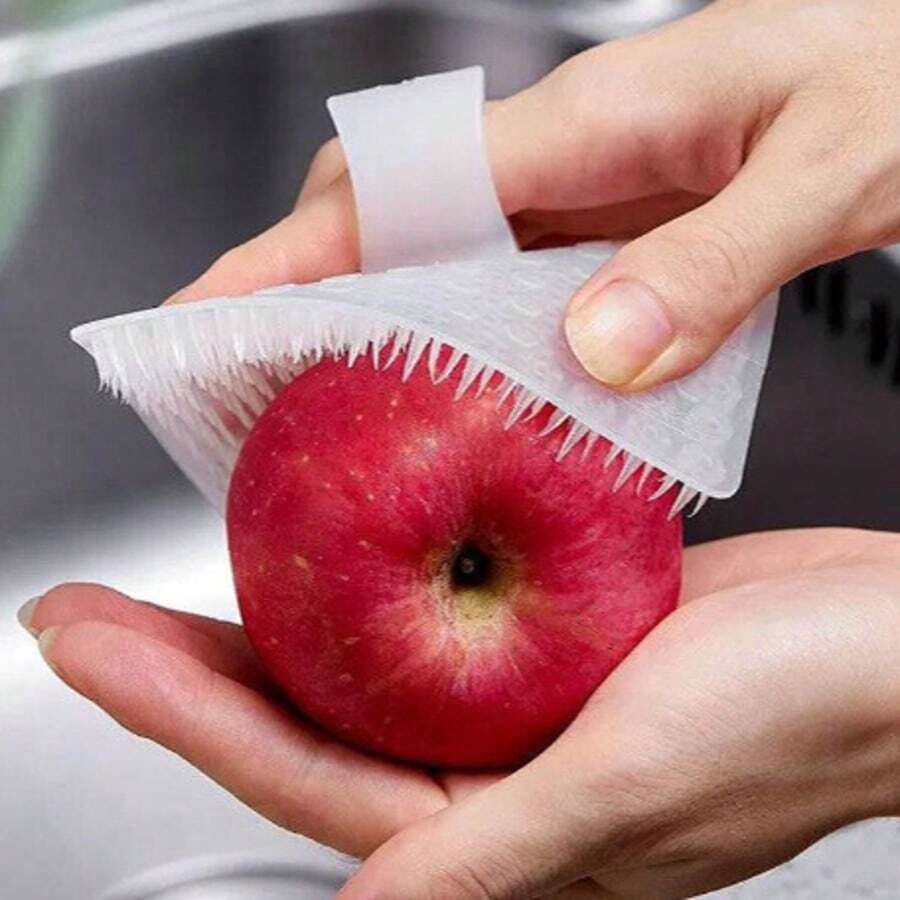 1 st/3 st Multifunctionele Fruit & Groente Reinigingsborstel, Antislip Comfortabele Grip Fruit/Groente/Vaat/Aardappel Schrobborstel Met Zachte Haren Voor Keuken