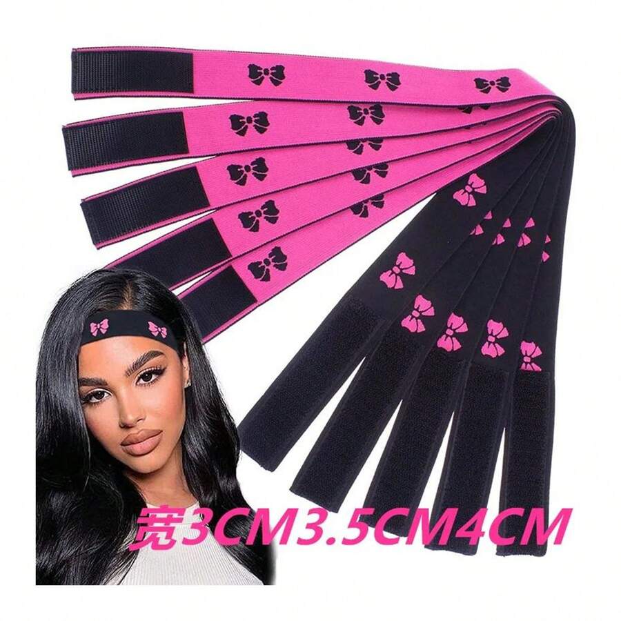 1pc Elastic Band For Wig Edges Wrap Wig Band Lace Melting Band To Lay Edges Baby Hair Edge Adjustable Wig Melt Bands