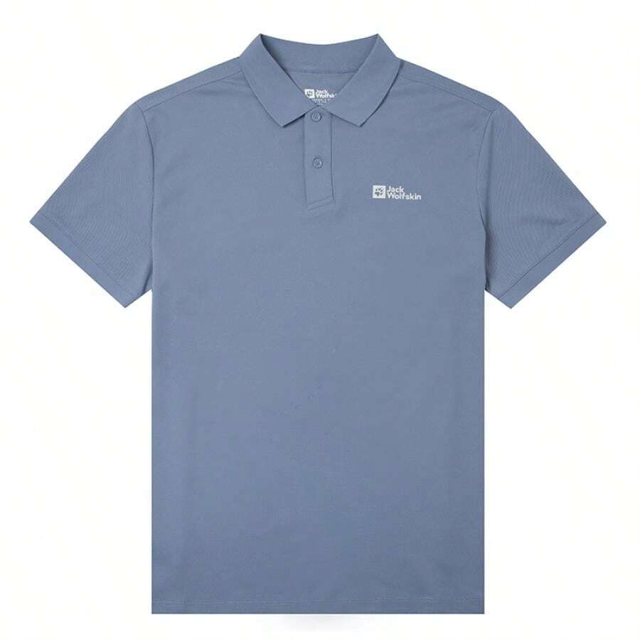 Jack Wolfskin Polo deportivo de manga corta Asia Dala SS, de hombre, para running, fitness y entrenamiento, transpirable, camiseta de número de referencia 5820055-C0459