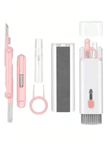 7 In 1 Cleaning Brush Pink