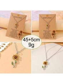 Diamond-studded Sunflower