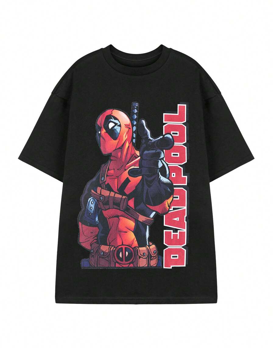 Mens Short Sleeved T-Shirt (Black)