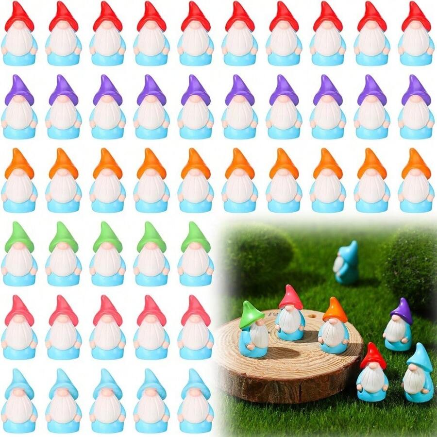 3/6 Pcs Mini Resin Doll Outdoor Courtyard Lawn Indoor Flower Pot Fairy Decoration, Spring Decoration Room Decoration, Seasonal Decoration For Celebrations, Suitable For Fairy Garden Decoration, Micro Landscape Ornament, Home Decoration, Garden Decoration, And Car Decoration