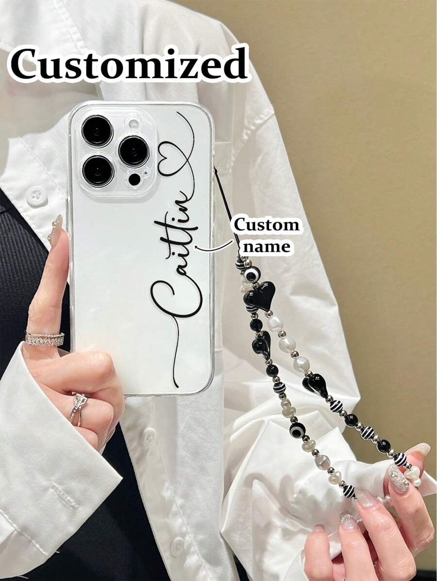Pintura personalizada con letra y flor en cadena, impresión de funda de teléfono antideslizante simple, compatible con I Max16/16 Pro Max/XR/7/8, 15 ProMax/12 Pro/13 ProMAX/14 Pro, 13, 14, 11, 12P, 14, P11 Soft Shell, P12 Anti-caída, XS.XRIP.78GES2, compatible para A134G, A22,A21S, a514, a52G y a35, rojo, ultra, 11G con 10mi, T23, Redmi RedMi, Note, 114, S23 Lite, Ultra, Funda de color rojo