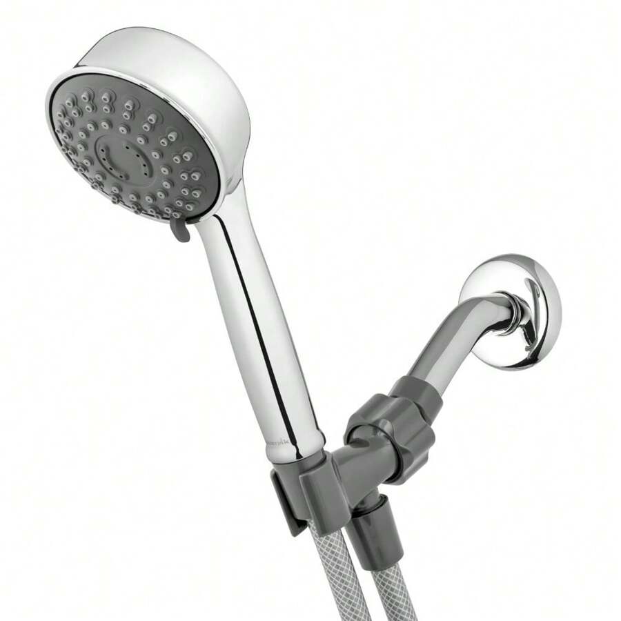 6-Mode Power Pulse Therapeutic Massage Showerhead Chrome XAU-643E Home Bathroom Decor Summer