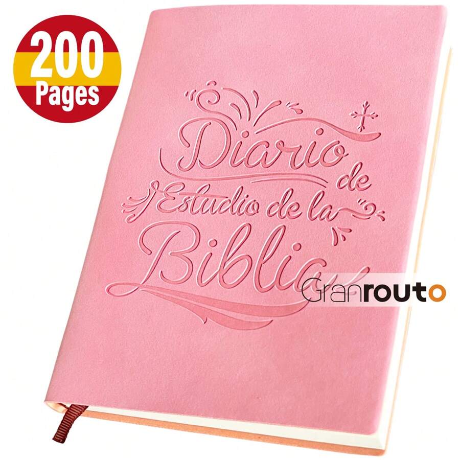 Granrouto Diario de estudio bíblico Granroute español - Suministros de estudio bíblico del método S.O.A.P. Cuaderno de notas de la iglesia Cuaderno devocional diario Cuaderno de oración Juego de toma de notas y diario Regalos basados en la fe para mujeres, hombres, útiles escolares, regreso a clases
