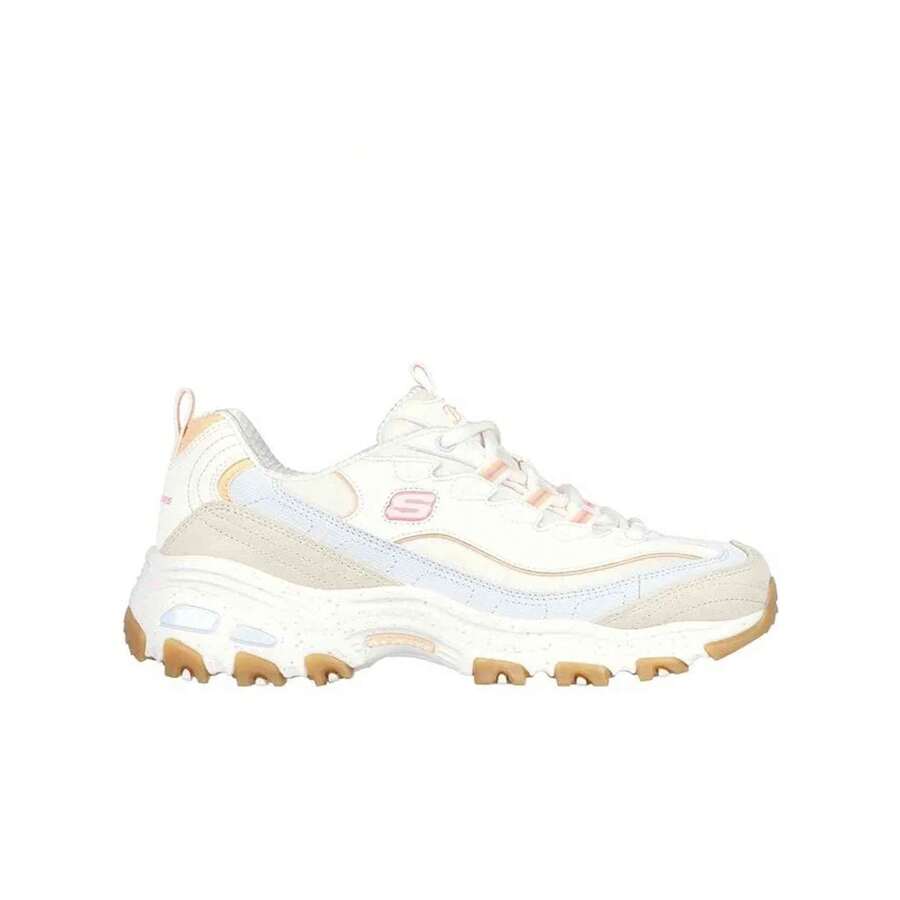 Skechers Sneakers Dlites-Bold Views voor Vrouw in kleur Beige ✅ Levering binnen 3-5 dagen