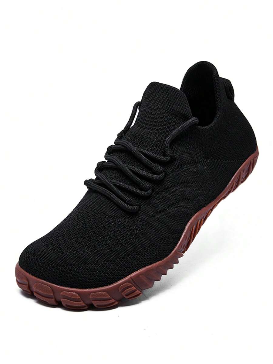 Damskie trampki codzienne, antypoślizgowe buty fitness, elastyczne dzianinowe wsuwane tenisówki, szerokie noski, buty do chodzenia na boso, odpowiednie do uprawiania turystyki pieszej, biwakowania, jogi, ćwiczeń