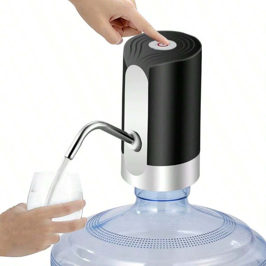 Type-C Rechargeable Electric Water Pump, Quick Water Dispenser For Home And Outdoor Use, Anti-Leakage Design
