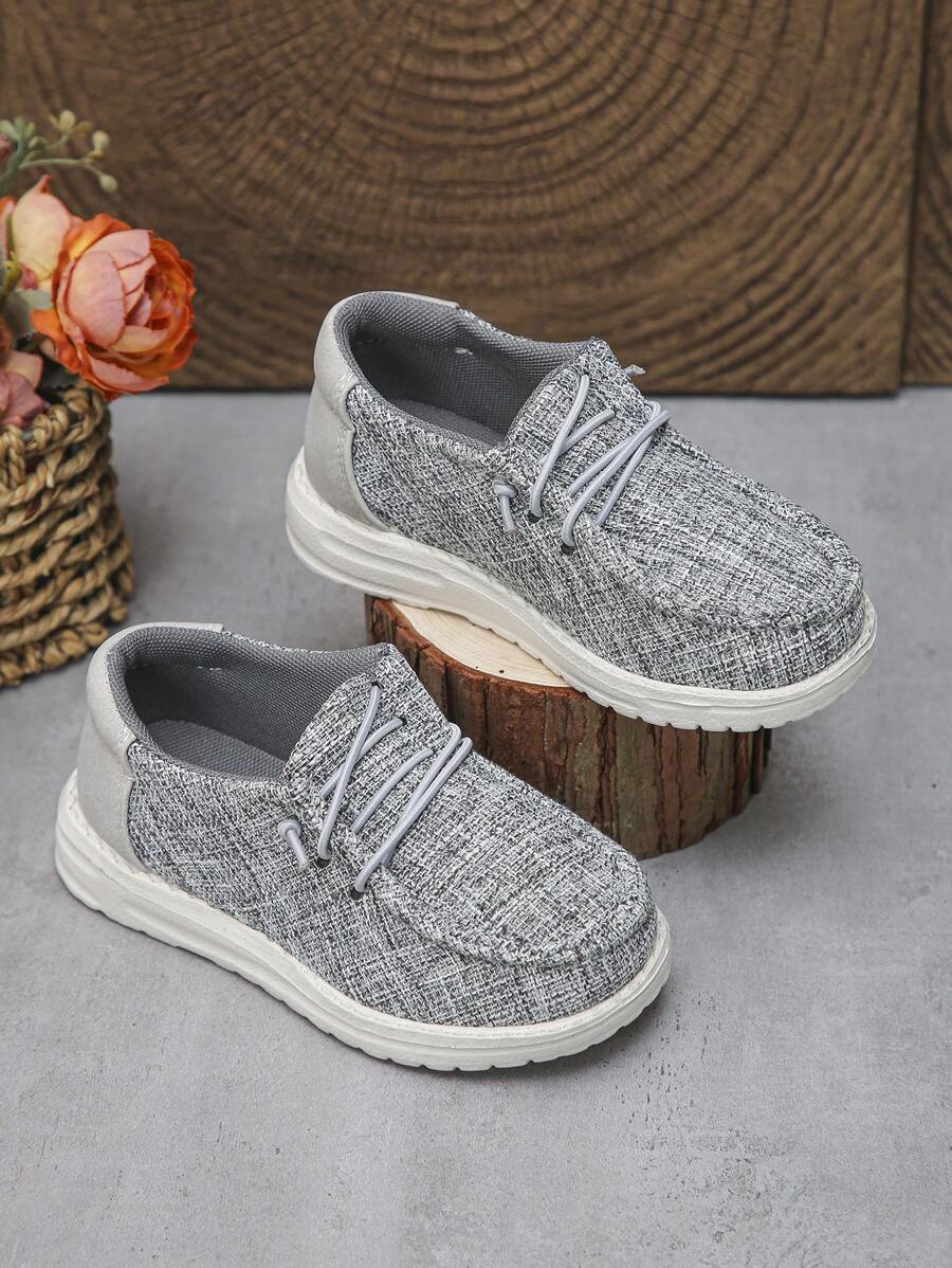 Comfortable Breathable Lightweight Slip-On Sports Shoes For Kids Boys And Girls, Suitable For Spring And Autumn
