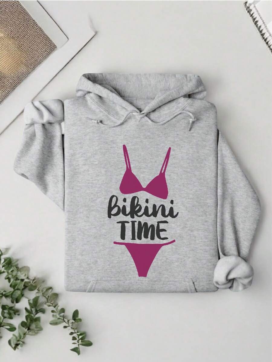 Bikini Time Hoodie, Beach Hoodie, Beach Viibes Hoodie, Beach Vacation Hoodie, Beach Vacay Hoodie, Summer Hoodie, Summer Gifts SSN-1093