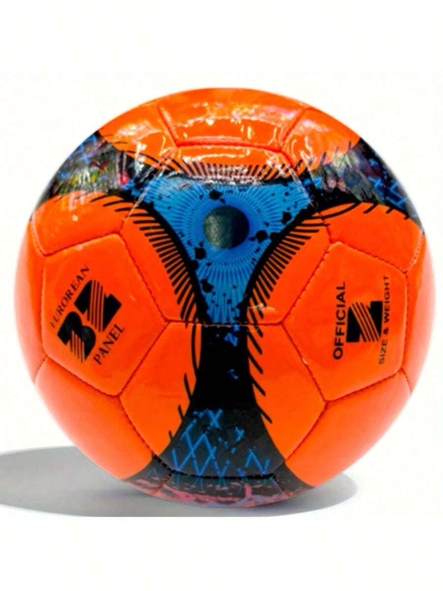 1 pieza Balón de fútbol tamaño 2 para uso en exteriores e interiores, actividad deportiva escolar, diseño clásico antiestallar, adecuado para entrenamiento y práctica