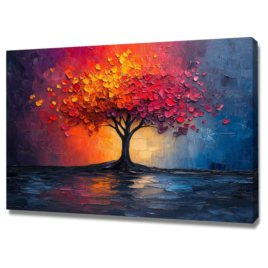 Landscape Canvas Wall Art, Canvas Art Print,Classic Style Wall Hanging Decor, Wall Art Poster,Framed Ready To Hang,Picture Paintings Artwork Prints, For Living Room Bedroom Bathroom Home Office ,Ready To Hang(Multi-Color)