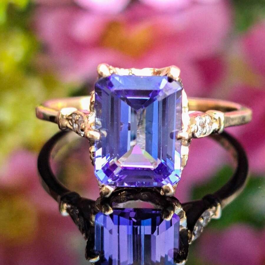 Luxury Elegant Engagement Ring,Unique Rings Jewelry For Women Bridal Ring Anniversary Gift For Her(Without Box)