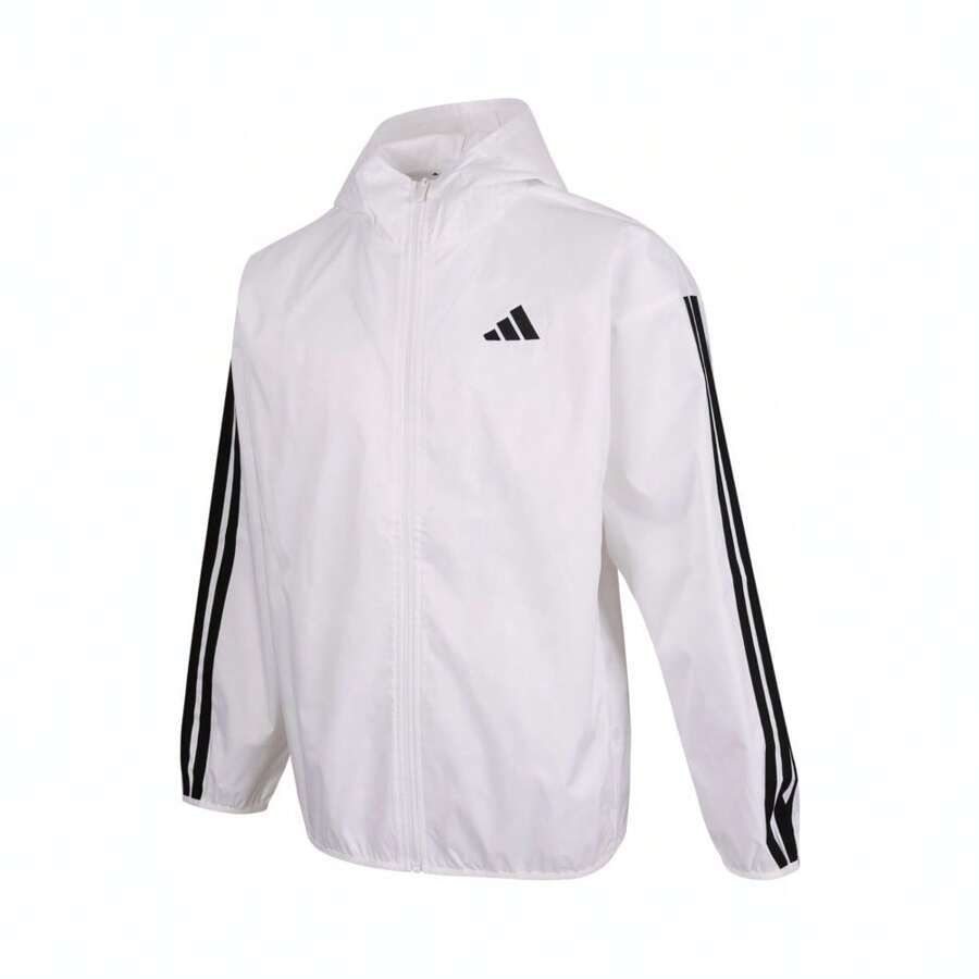 Adidas 2025 Men's M 3S WB Ripstop Hooded Jacket JF3682
