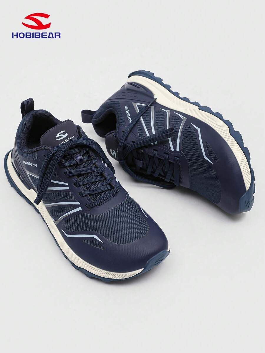HOBIBEAR Scarpe sportive casual da uomo, sneaker da esterno con ampia tomaia, scarpe da trekking basse, scarpe sportive casual alla moda adatte per fitness e viaggi in inverno