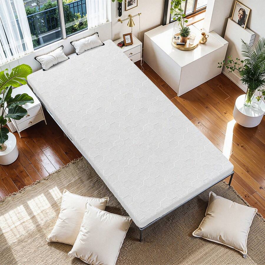 2/3/4 Inch Mattress With Memory Foam, Bring You A Comfortable Sleep, Suitable For Many Scenarios-Twin Size