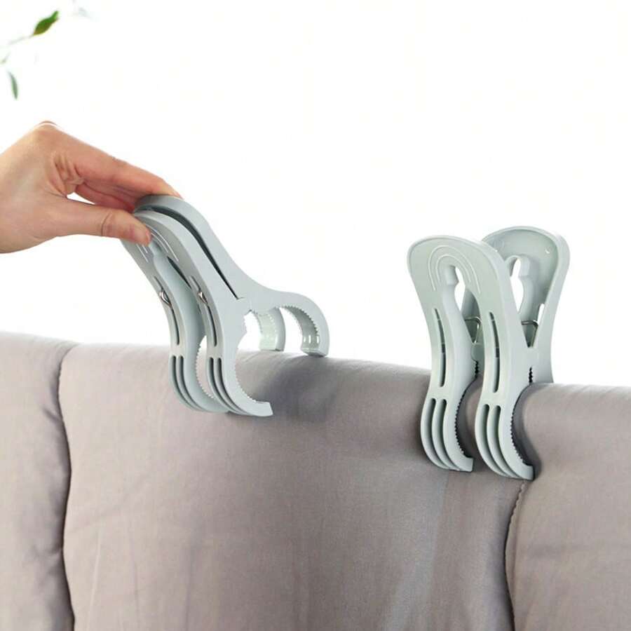 2PCS Plastic Grote Quilts Clip, Winddichte Clip, Huishoudelijke Multifunctionele Kleding-Knijper, Quilt Clip