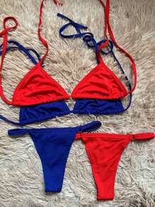 Vermelho e azul