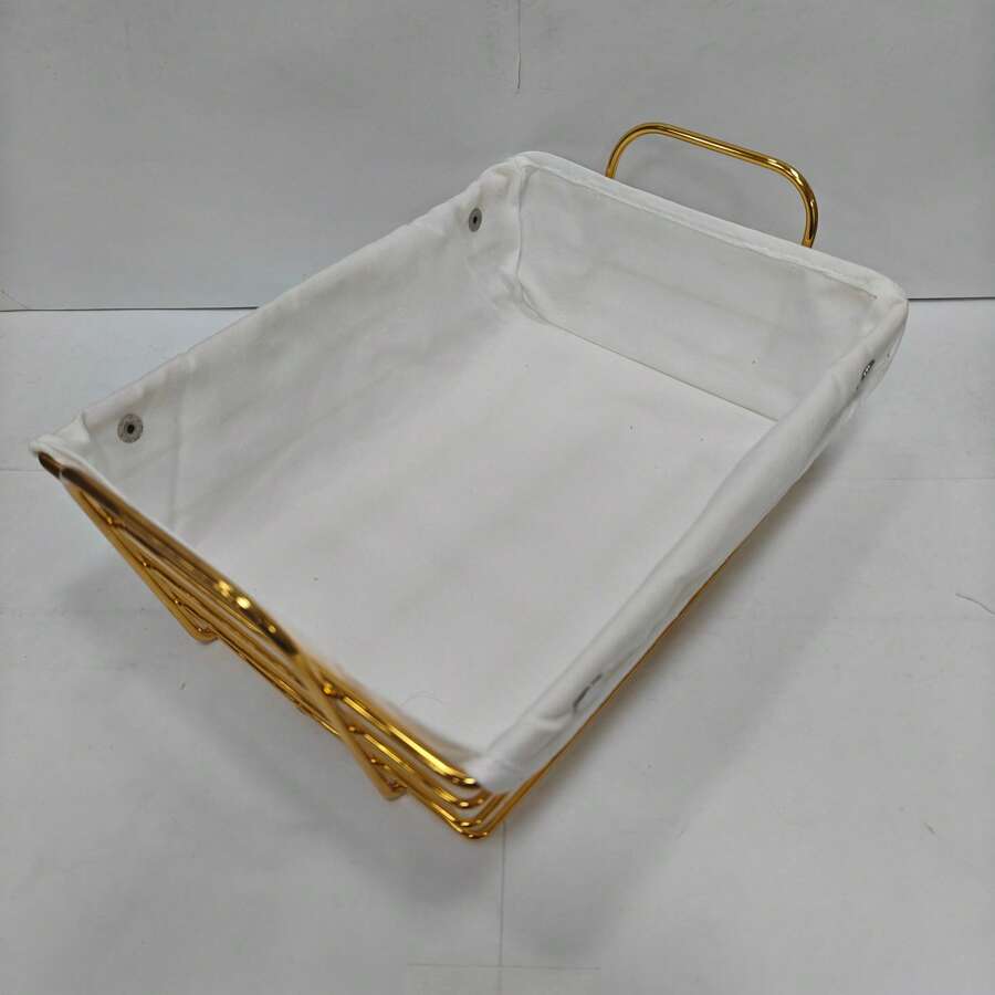 1 pièce Panier de rangement ajouré pour fruits, organisateur de bureau, support à pain, articles ménagers