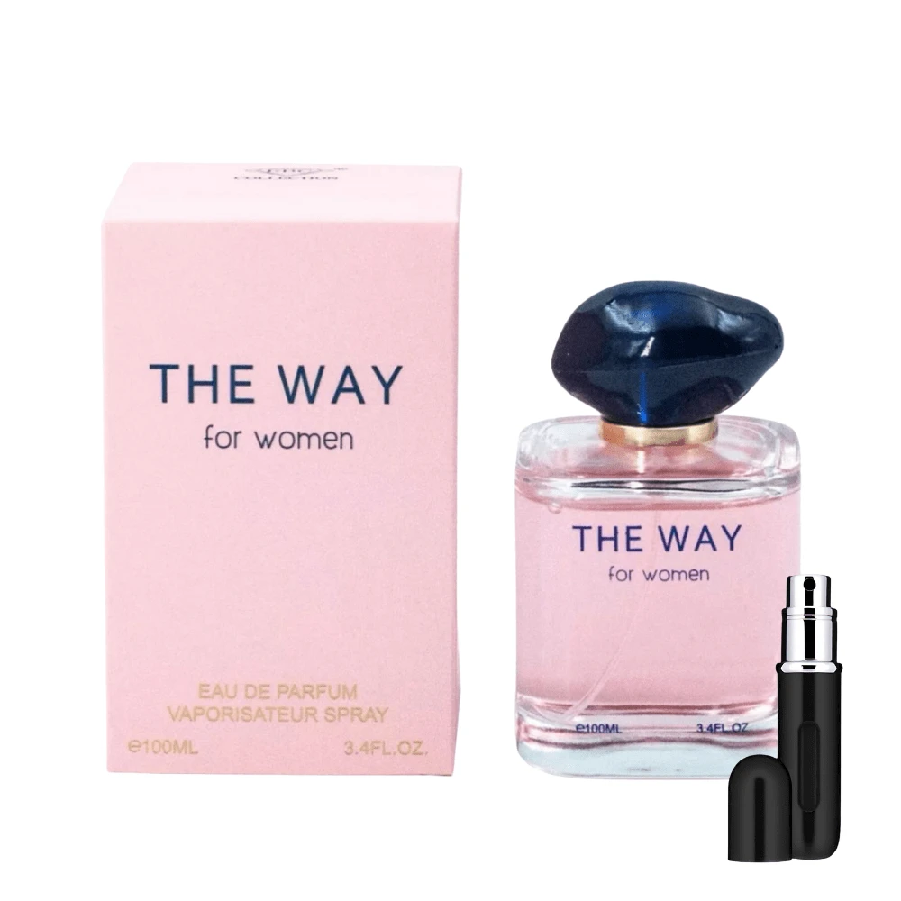 The Way Eau De Parfum For Women – Captivating Floral Scent With Refillable Atomizer (3.4 Fl Oz)