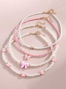 Pink 4pcs