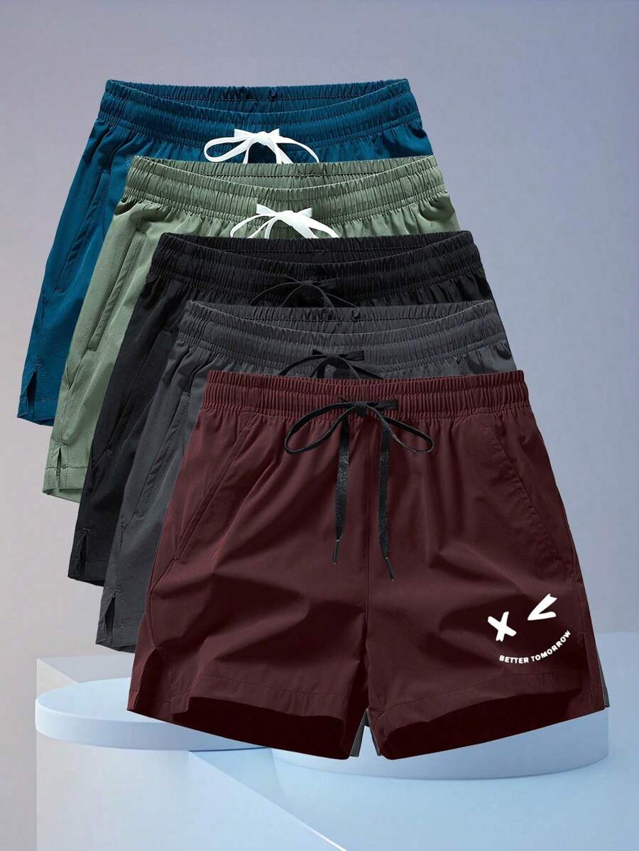 Unisex schnelltrocknende leichte Sporthosen für Fitness, Gym, Basketball, Laufen, Schwimmen, Strand