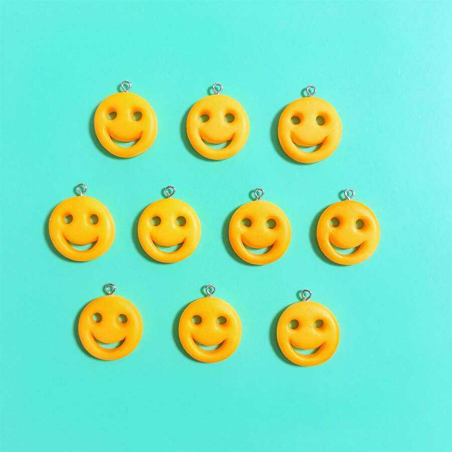 10pcs Funny Simulation Potato DIY Jewelry Making Pendant Earring Necklace Bracelet Keychain Bag Decor Resin Craft Accessories