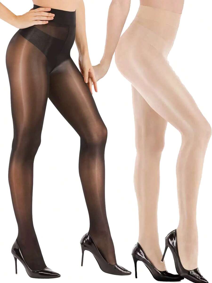 Medias/pantalones de mujer con aceite de caballo, adecuados para combinar con faldas