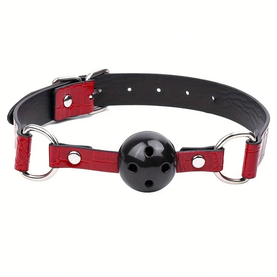 Bondage Gag For Couple Bedroom Games, Mouth Gag Breathable Ball Gag, Open Mouth Erotic Gag Muzzles