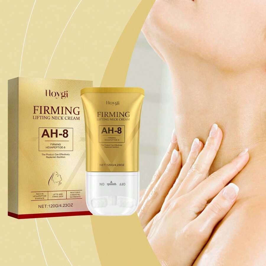 120g Neck Firming Massage Cream, Lifts And Fades Neck Lines, Deep Nourishment, Easy Absorption, Soothes Skin