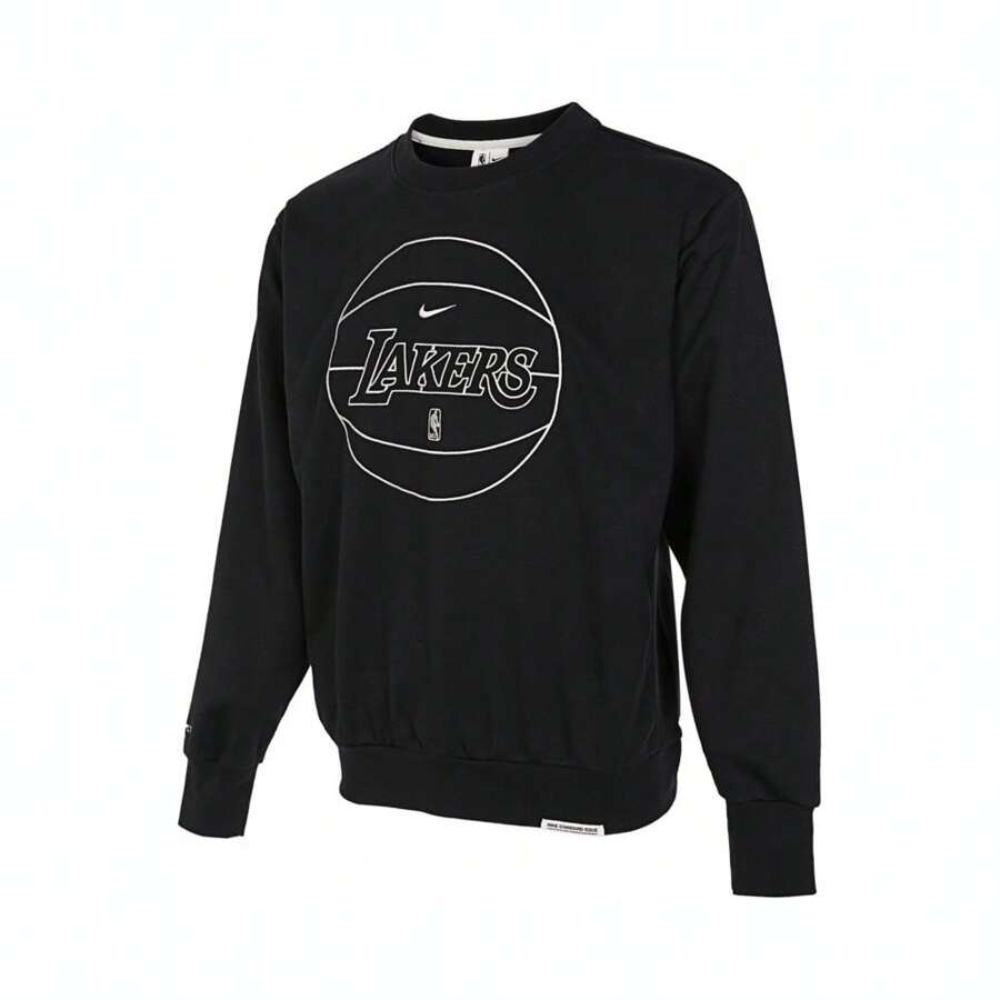 Nike 2023 Men's AS LAL MNK DF STD ISS Crew Sweatshirt/Pullover Knit Hoodie DX9749-010