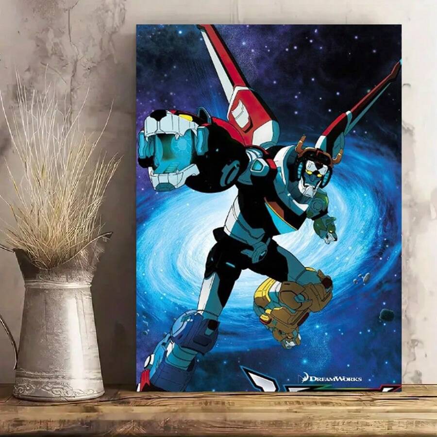Framed Legendary Defender - TV Show Poster (Voltron In Space)