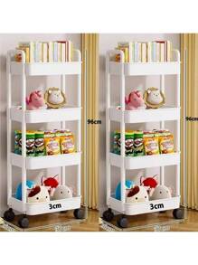 2pcs 4 Layer White