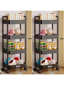 2pcs 4 Layer Black