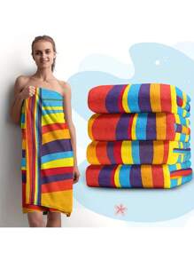1 Striped Beach Towel