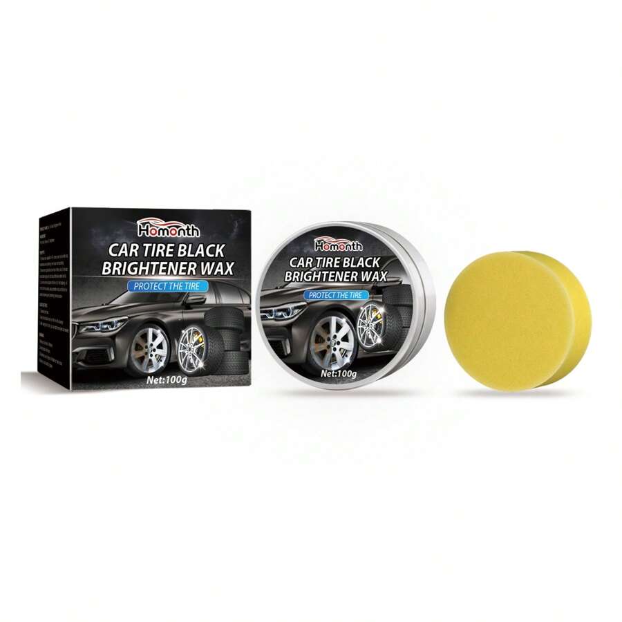 Car Tire Retreading Wax, Tire Cleaning Decontamination Repair Rust Removal Polishing SpecialRetreading Wax