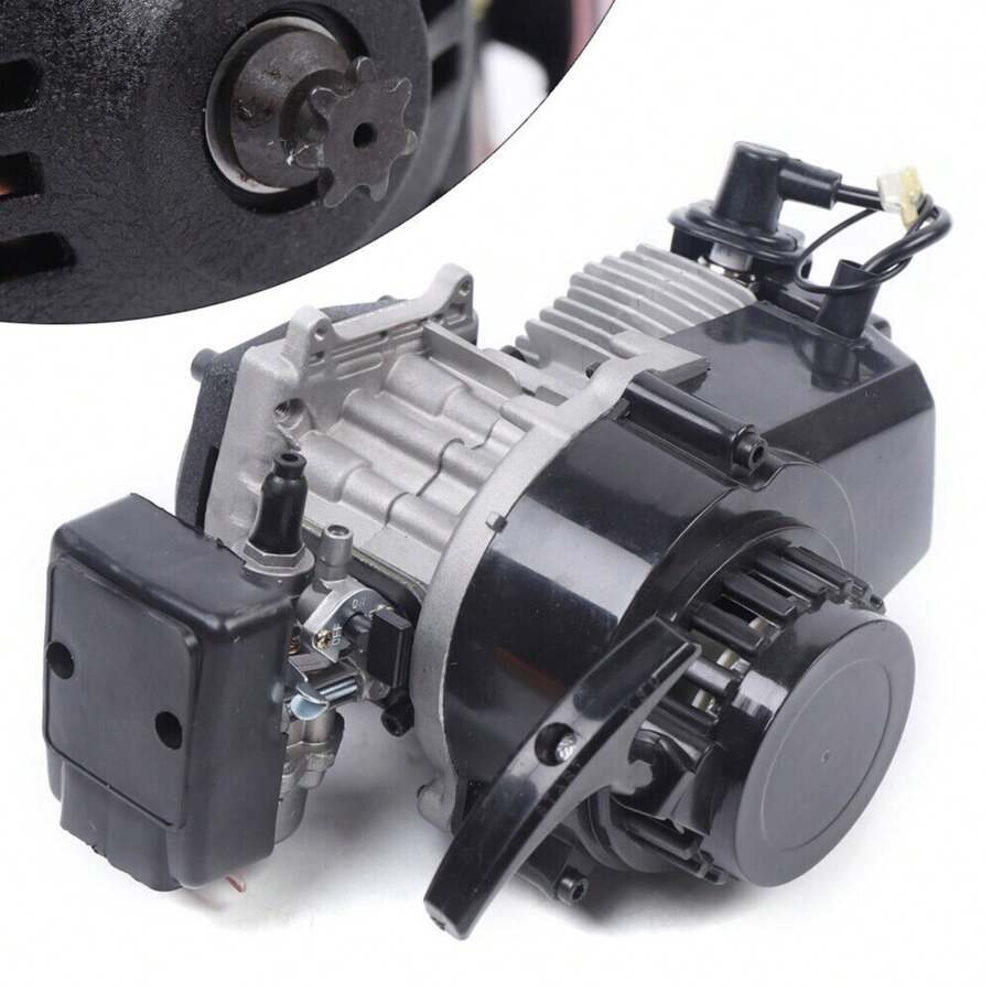 LOYALHEARTDY Two Stroke 49CC 50CC Racing Engine Motor For Pocket Dirt Quad Mini Bike Scooter