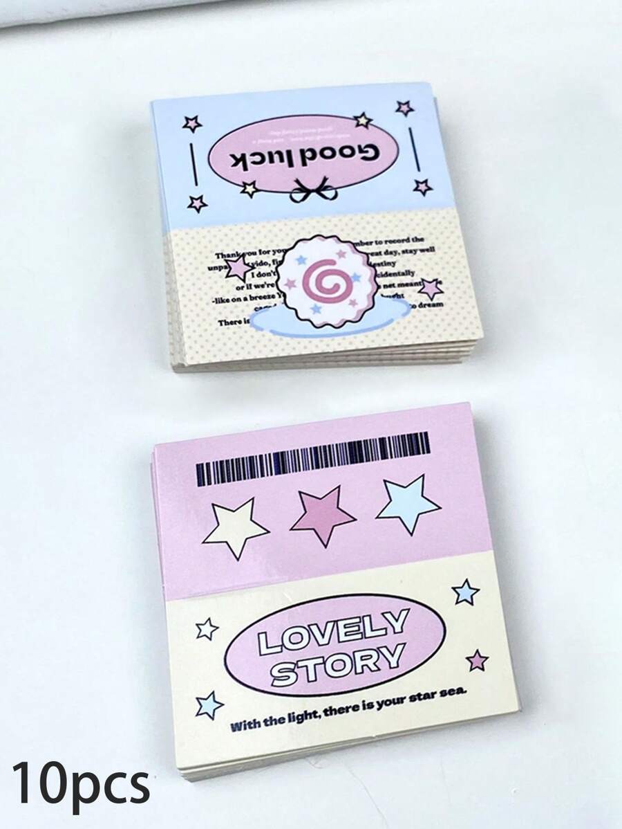 10 pièces Mignons Mini-cartes en forme de cœur de fille. Cartes photo, emballage de bijoux, décoration DIY, carton élégant, emballage de cartes