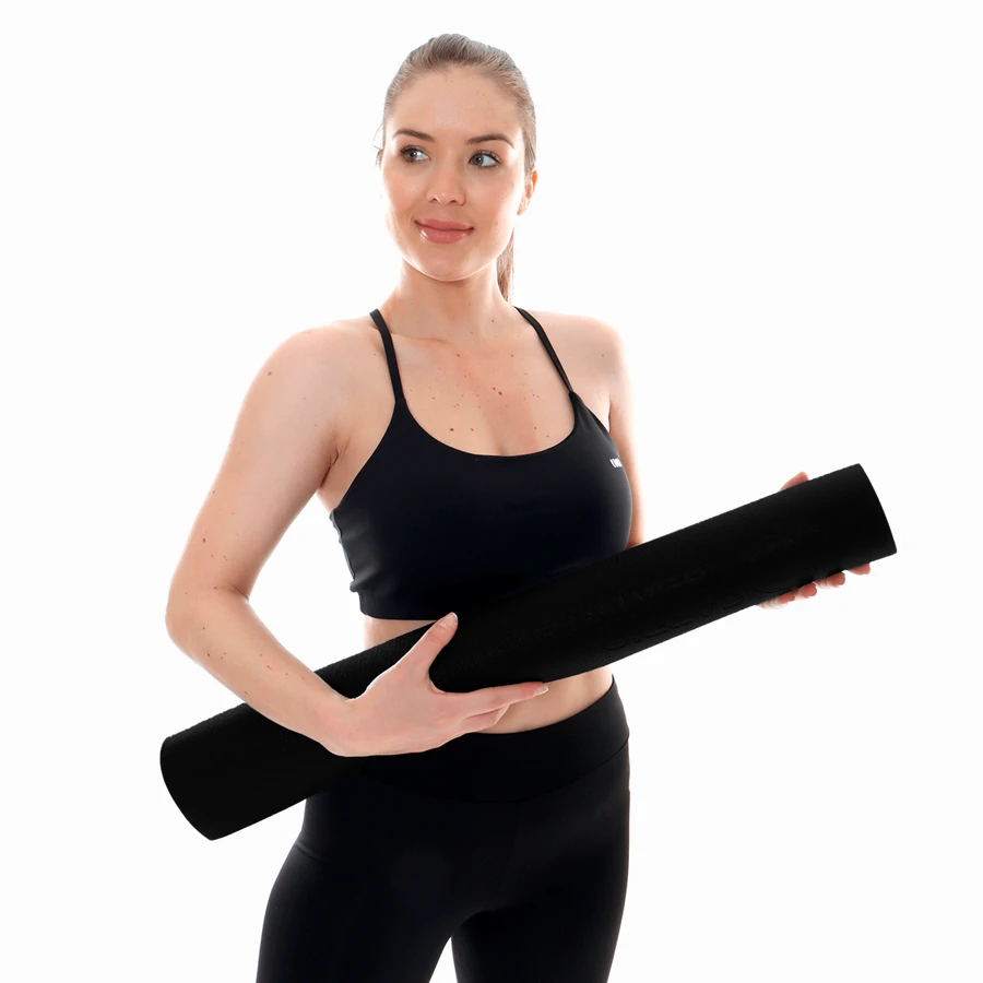 CARDIO BEAT Tapete de Yoga TPE Antideslizante Ligero y Portátil Tamaño de 159 cm x 60 cm x 5mm, Material de yoga de Alta Densidad y Resiliencia, Esterilla Enrollable y Cómoda. Ideal Para Pilates, Ejercicio en Casa, Fitness, Cardio, Entrenamiento.