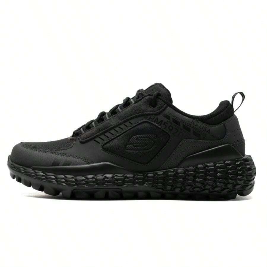 Skechers Strap Sports Shoes Casual Shoes Cushioning Breathable Men's Shoes Daily Travel Shoes 51715-BBK