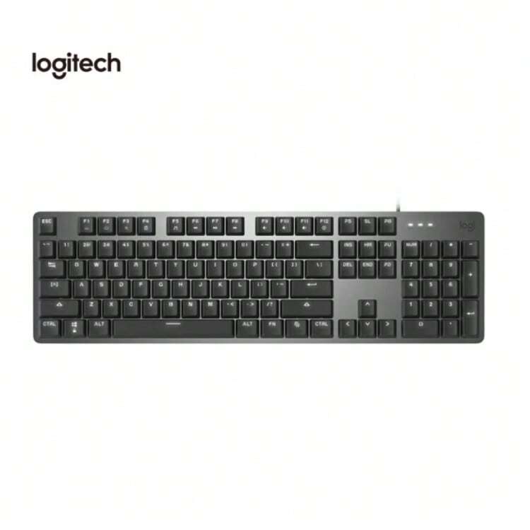 Logitech Keyboard K845 Wired Connection Comfortable Input Adjustable Tilt Angle 5 Backlight Modes Aluminum Shell Design Excellent Mechanical Key Switch Mechanical Feel