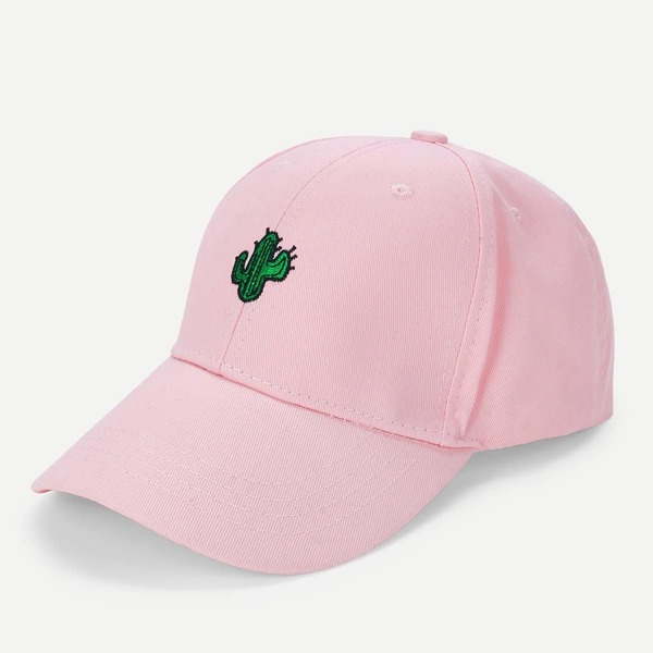 Cactus Embroidered Baseball Cap 
Cactus Embroidered Baseball Cap